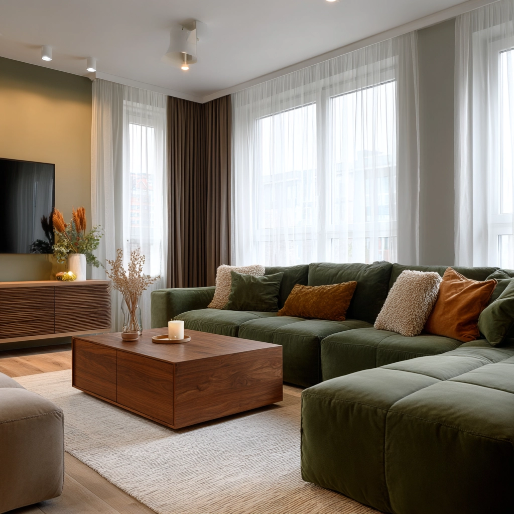 Sage Green Living Room Ideas 42