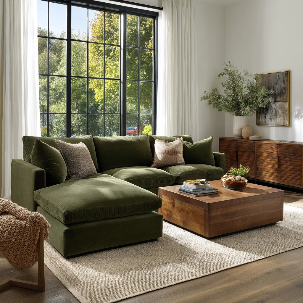 Sage Green Living Room Ideas 44