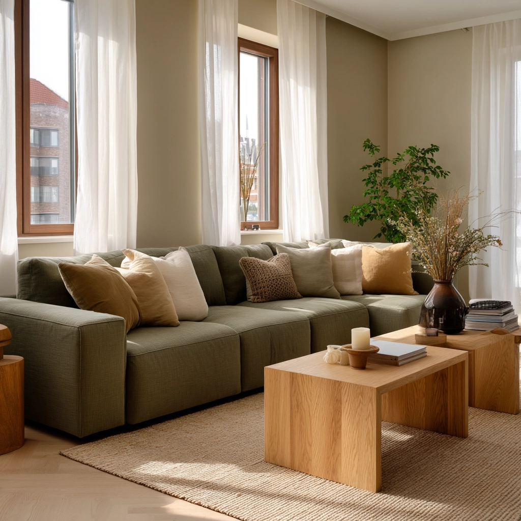 Sage Green Living Room Ideas 55
