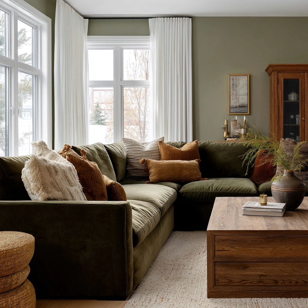 Sage Green Living Room Ideas 59