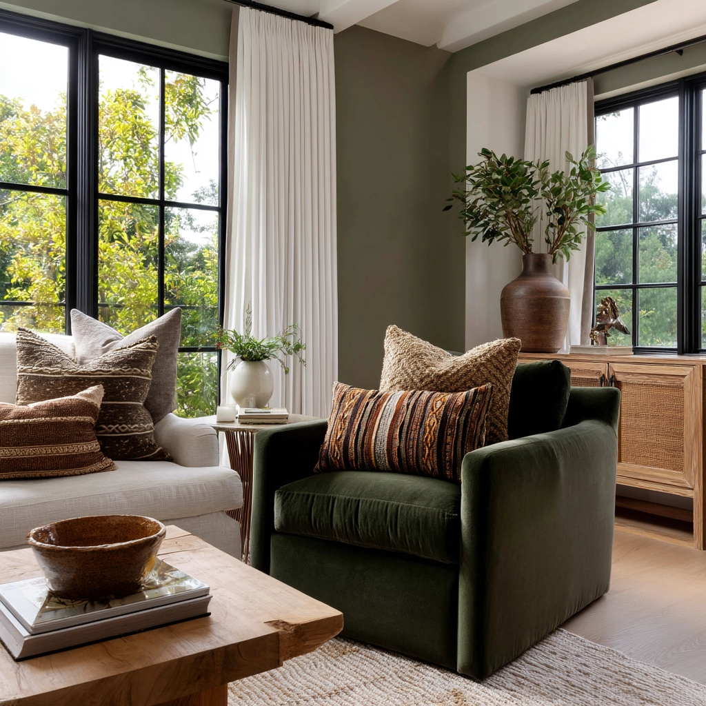 Sage Green Living Room Ideas 65