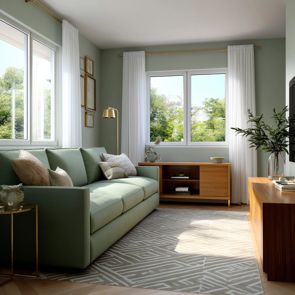 Sage Green Living Room Ideas 7