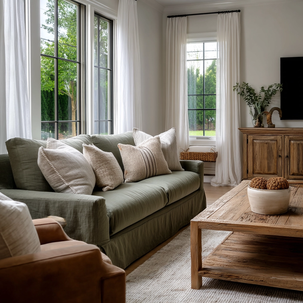 Sage Green Living Room Ideas 70