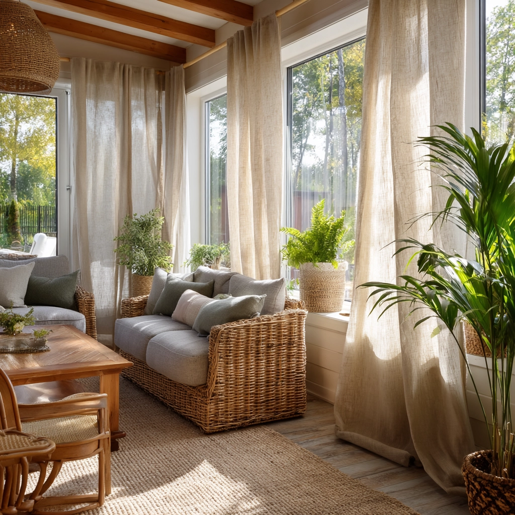Sunroom Curtains 1