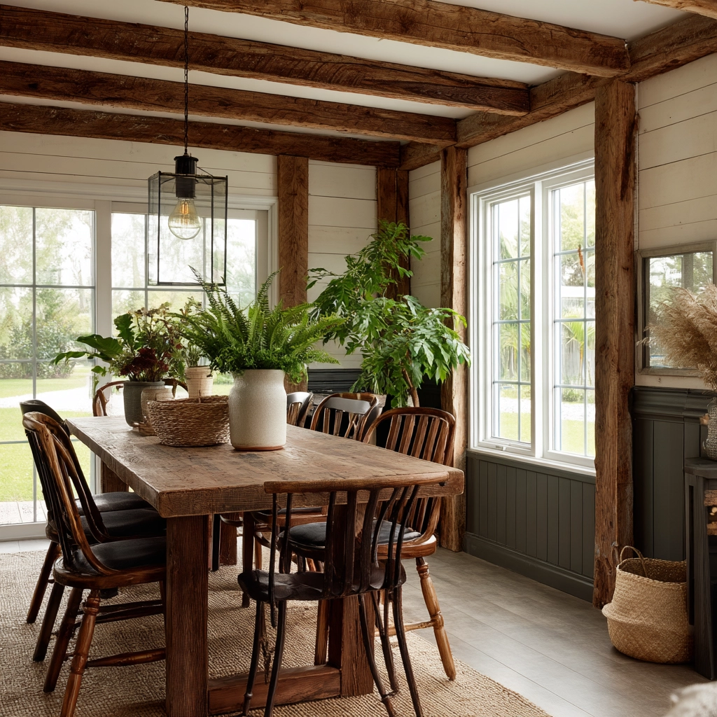 Sunroom Dining Room Ideas 27