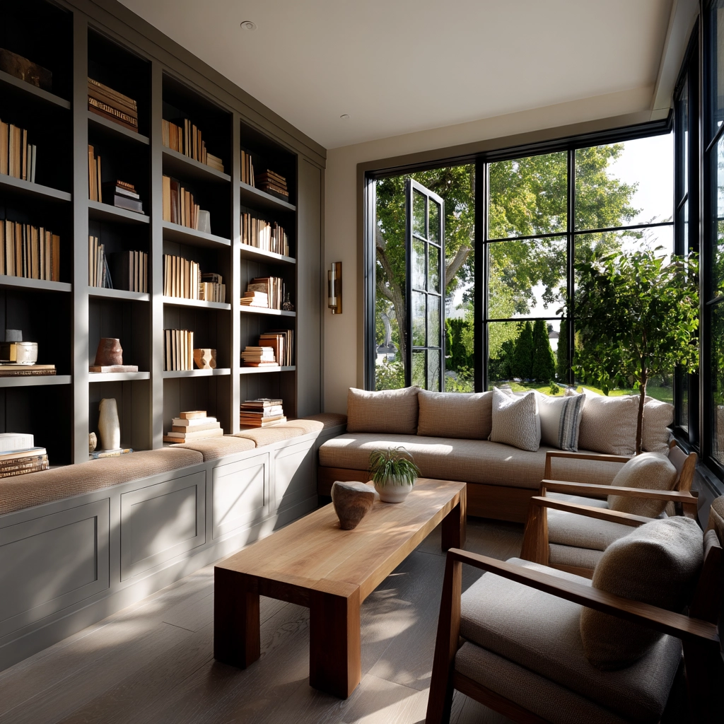 Sunroom Library 21
