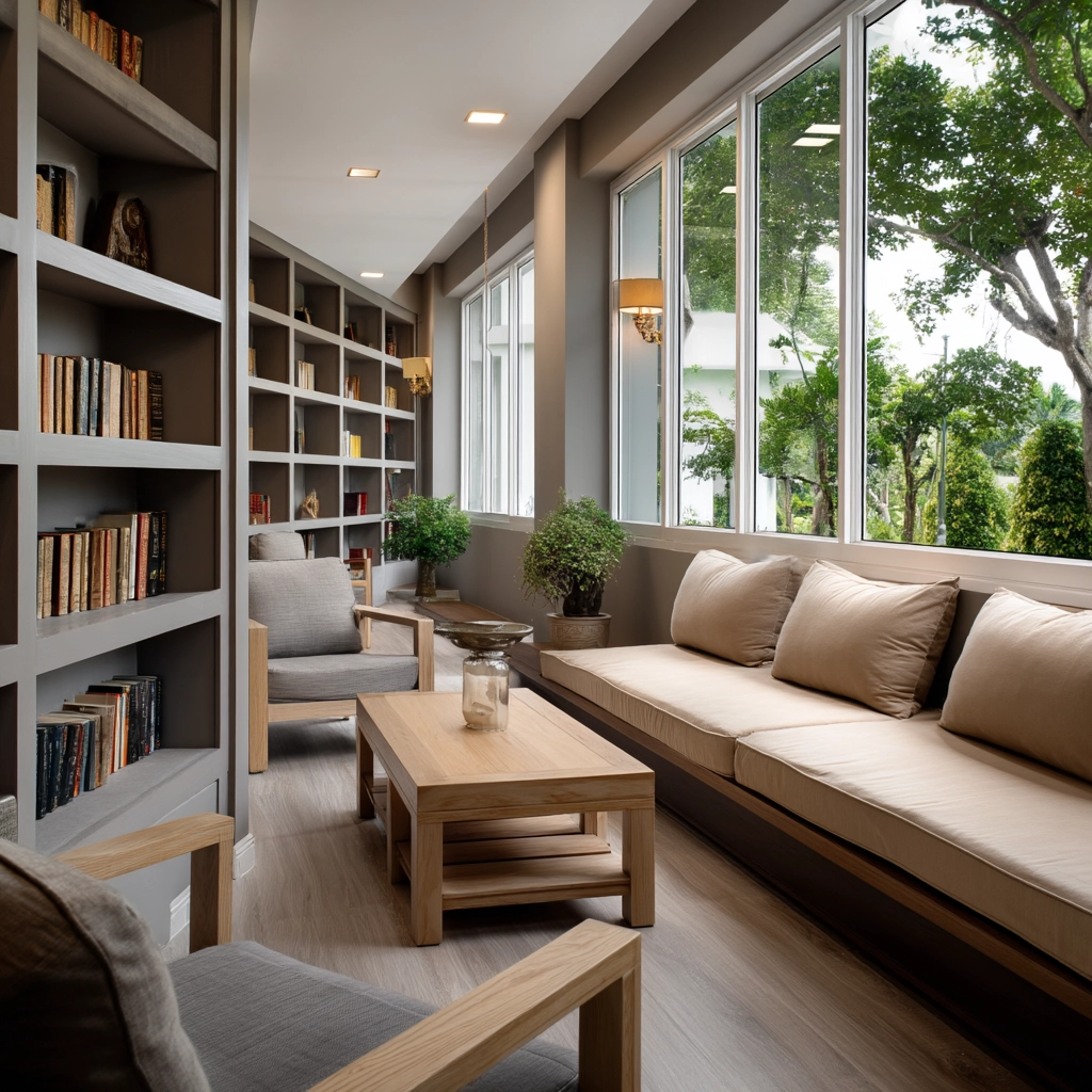 Sunroom Library 23