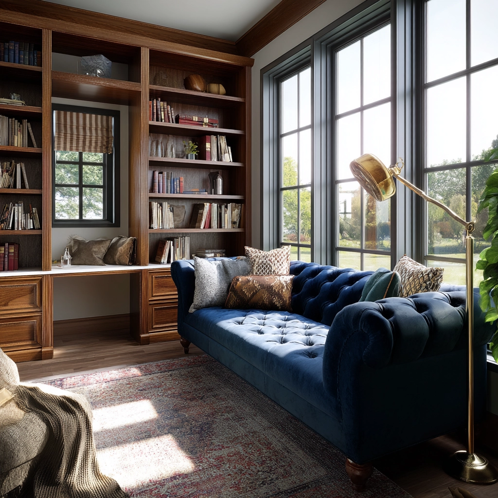 Sunroom Library 25
