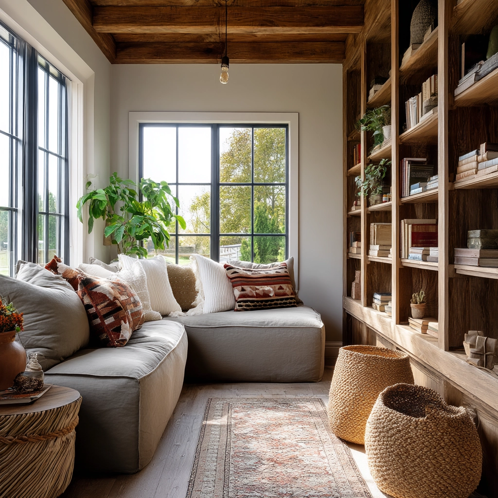 Sunroom Library 36