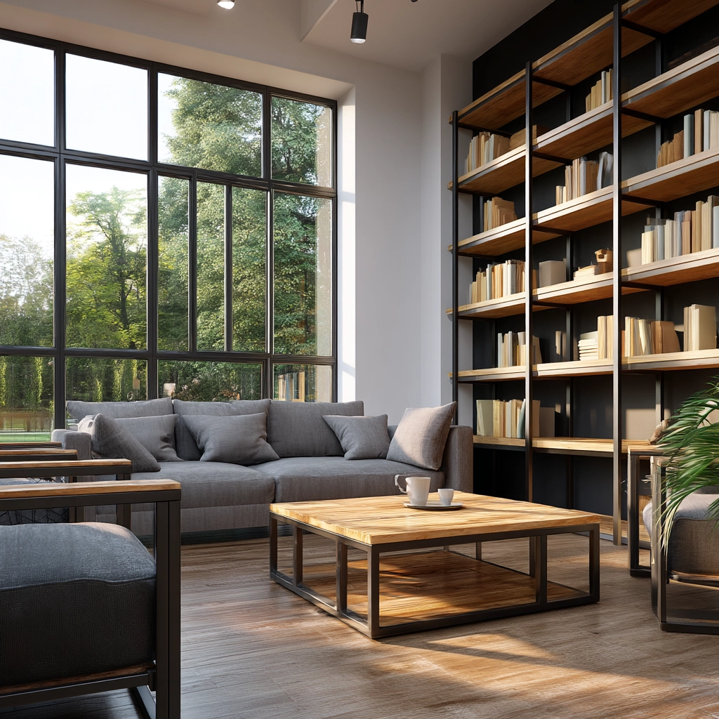 Sunroom Library 40