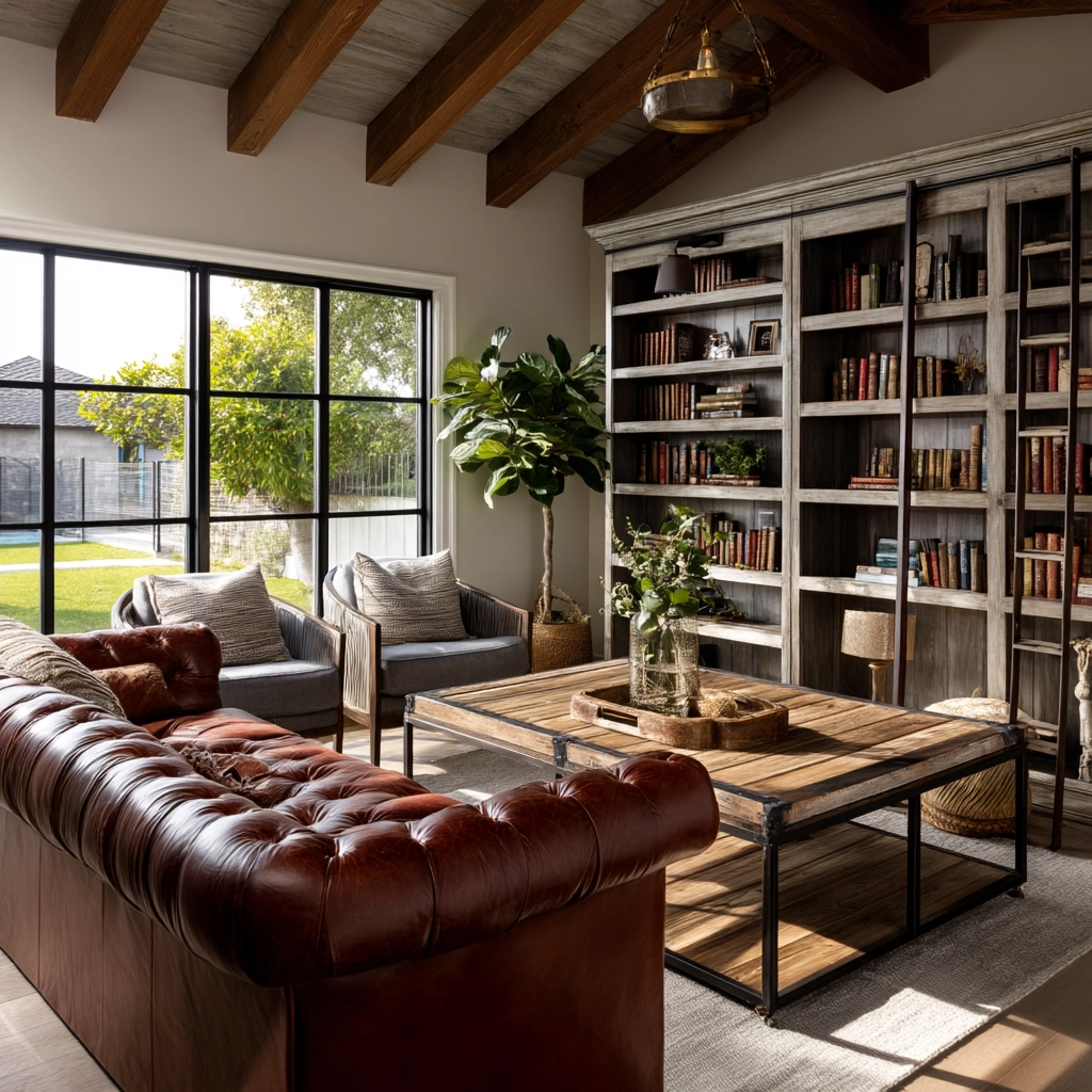 Sunroom Library 49