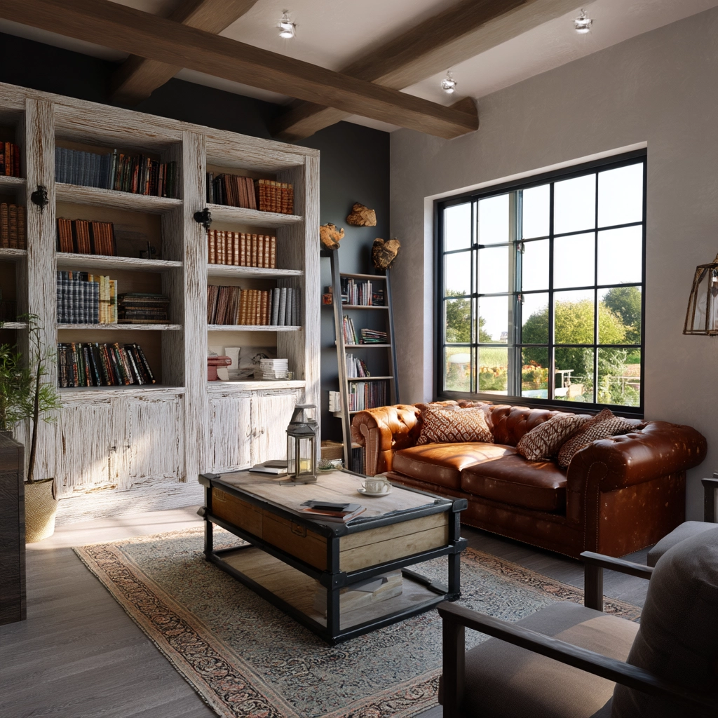 Sunroom Library 52