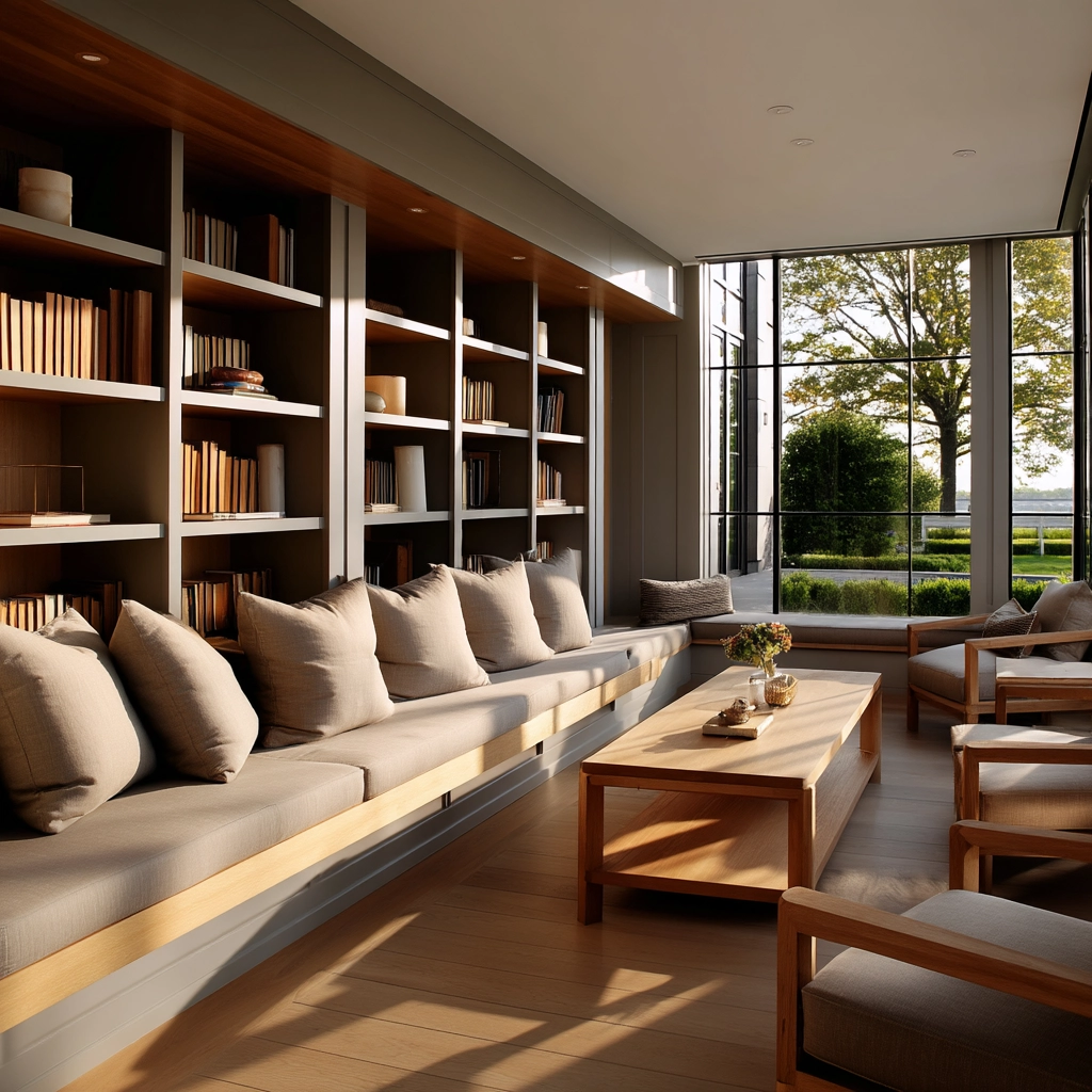 Sunroom Library 61