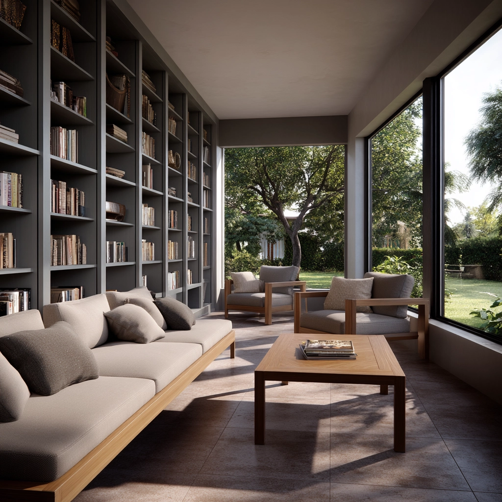 Sunroom Library 64