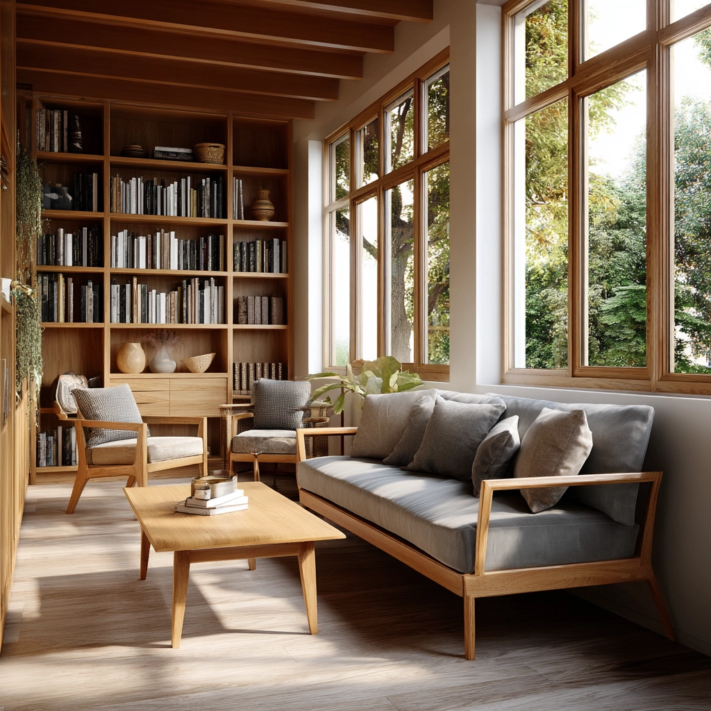Sunroom Library 69