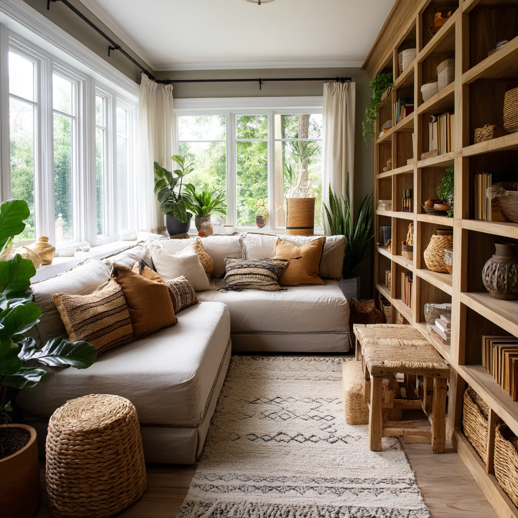 Sunroom Library 74