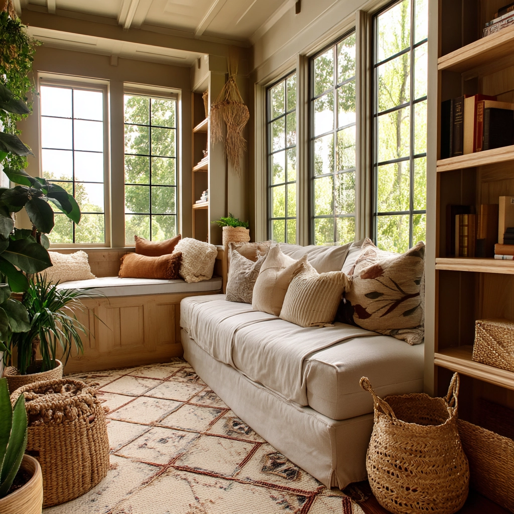 Sunroom Library 76