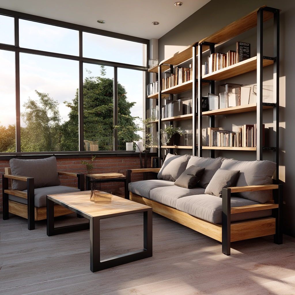 Sunroom Library 78