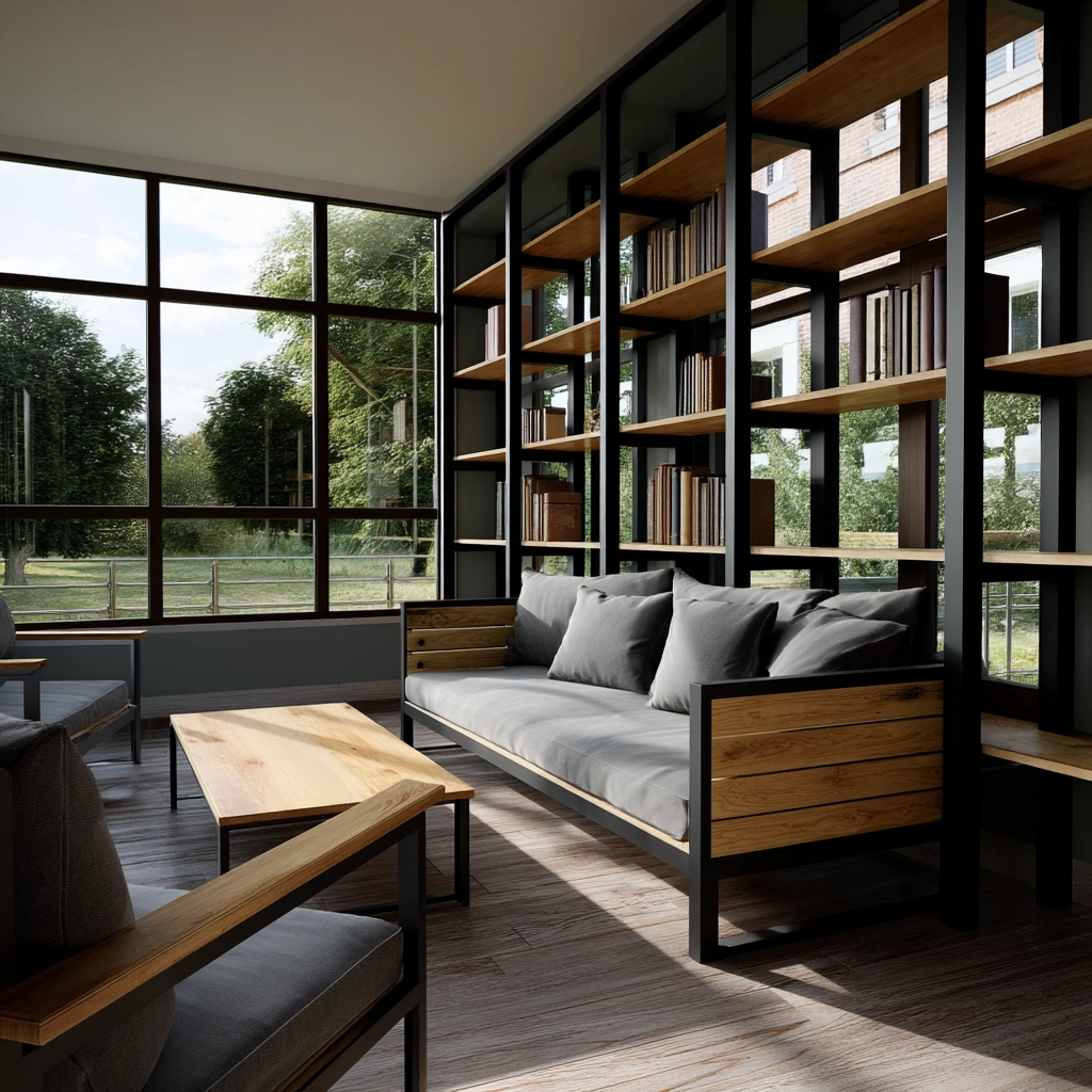 Sunroom Library 79