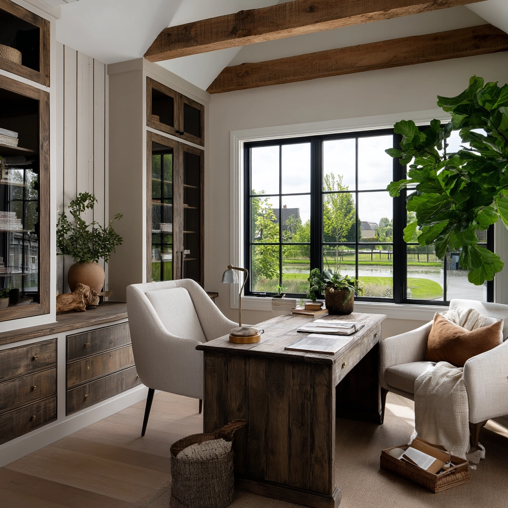 Sunroom Office Ideas 12