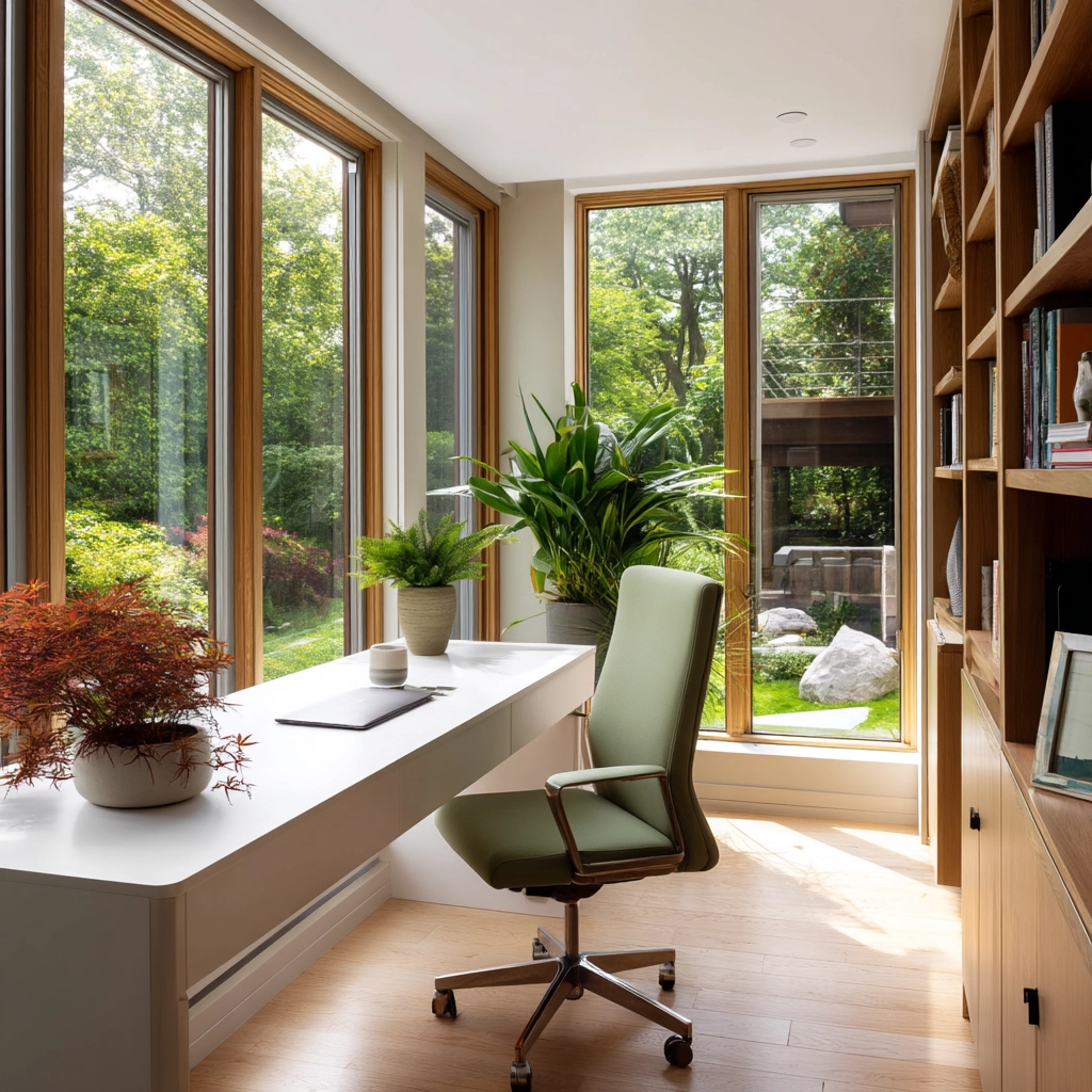 Sunroom Office Ideas 18