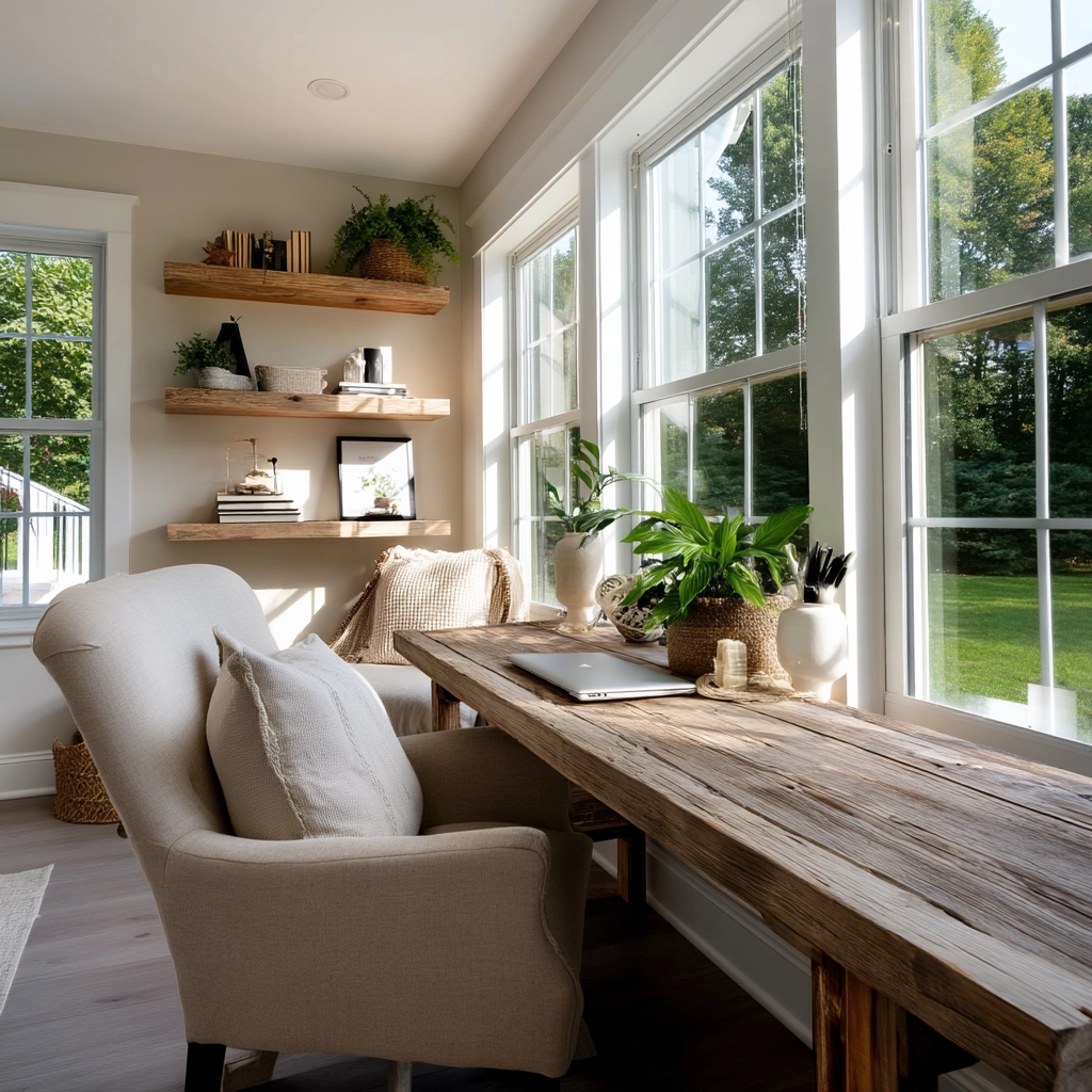 Sunroom Office Ideas 21