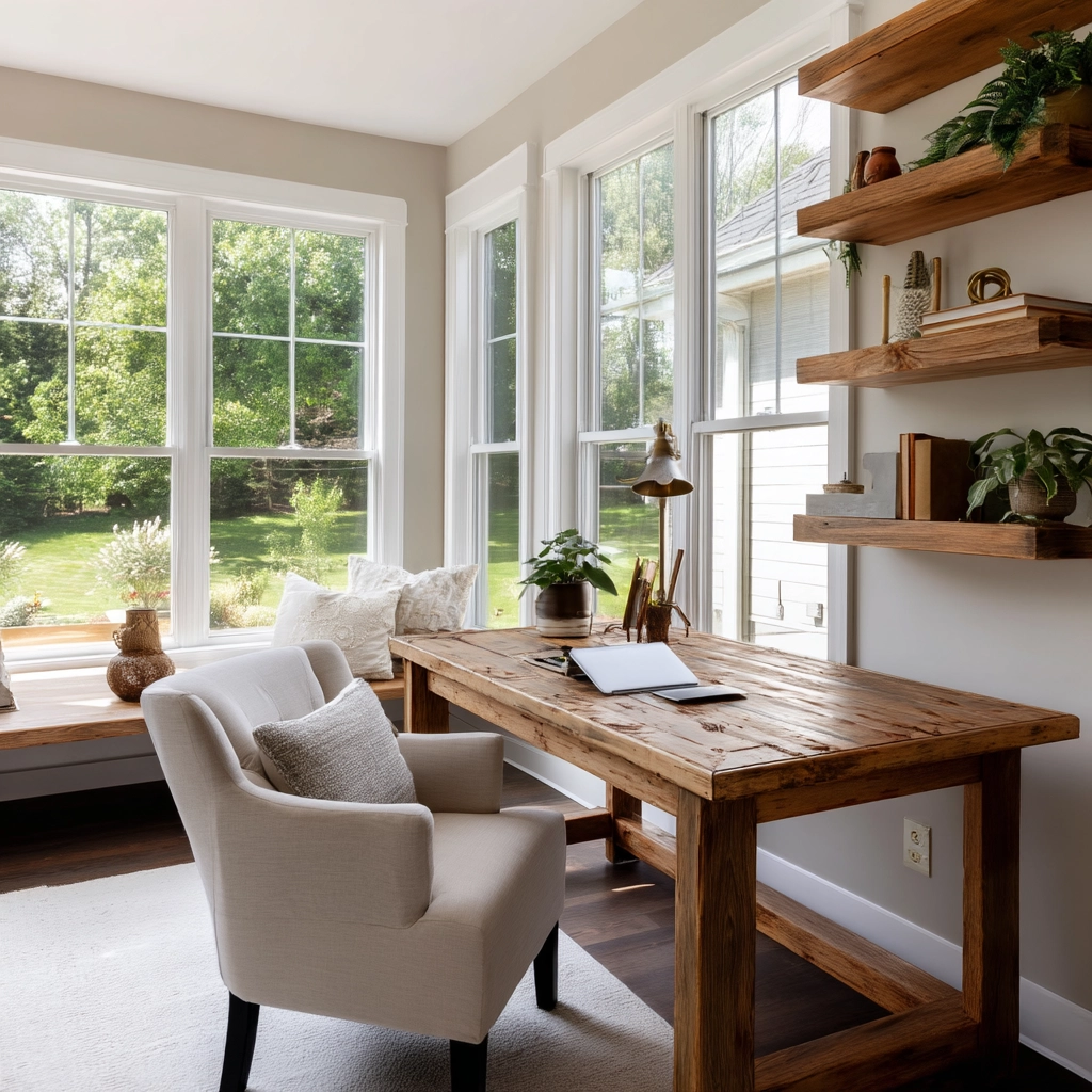 Sunroom Office Ideas 23