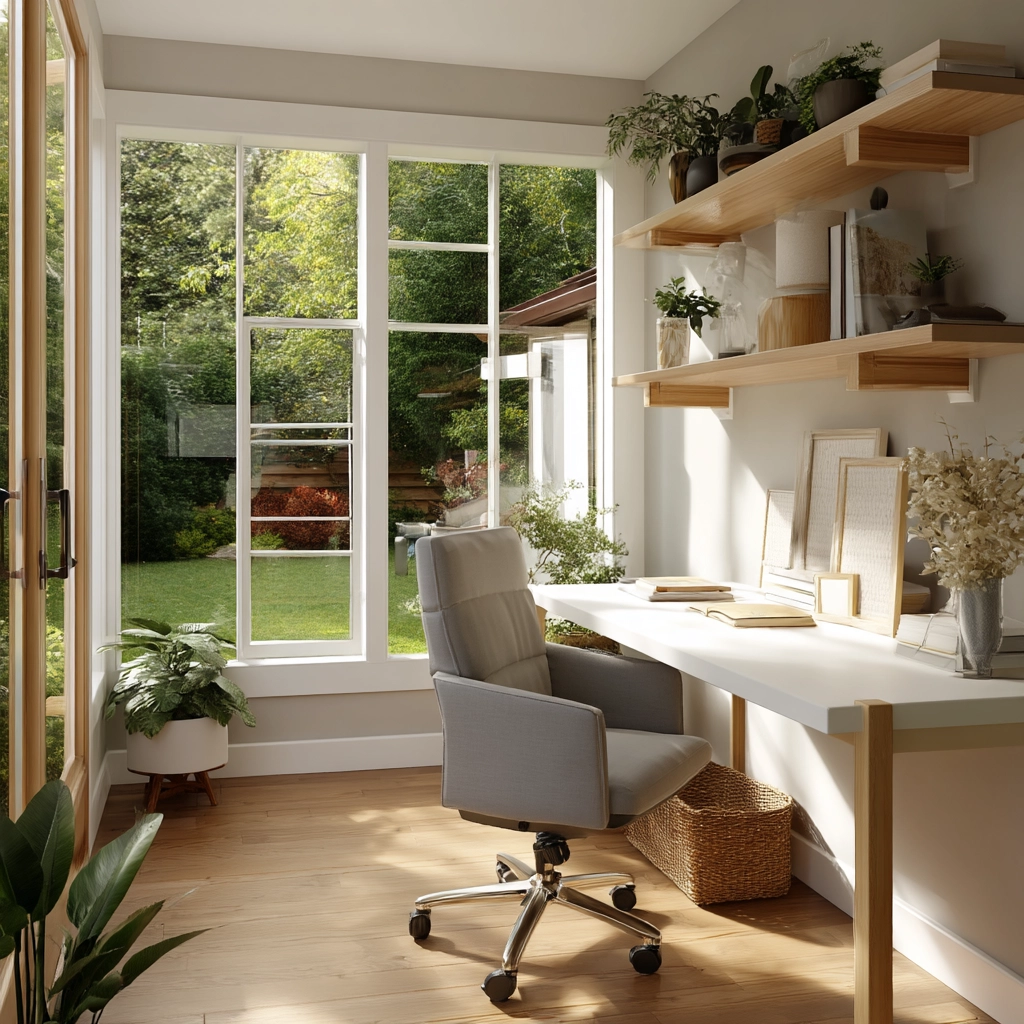 Sunroom Office Ideas 26