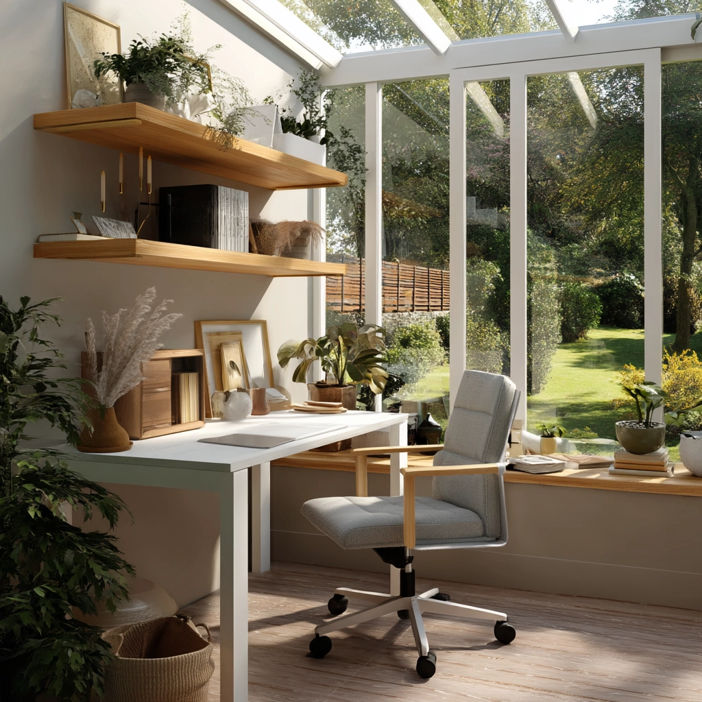 Sunroom Office Ideas 27