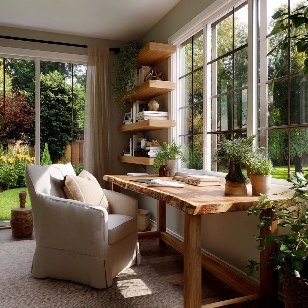 Sunroom Office Ideas 34