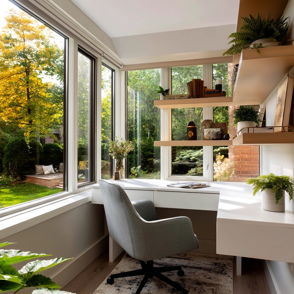 Sunroom Office Ideas 39