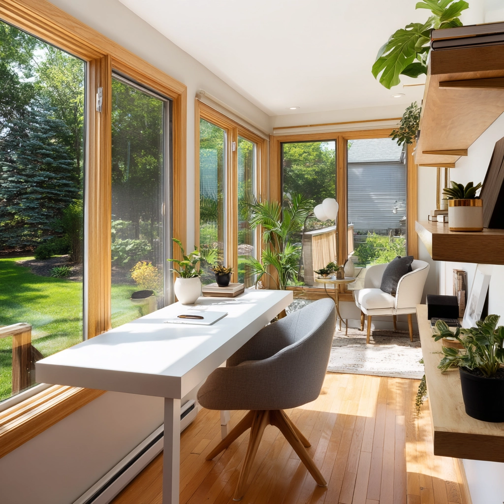 Sunroom Office Ideas 45