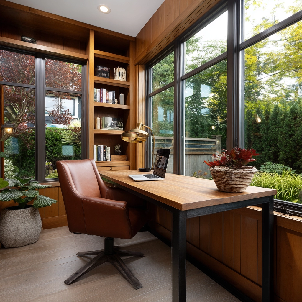 Sunroom Office Ideas 51
