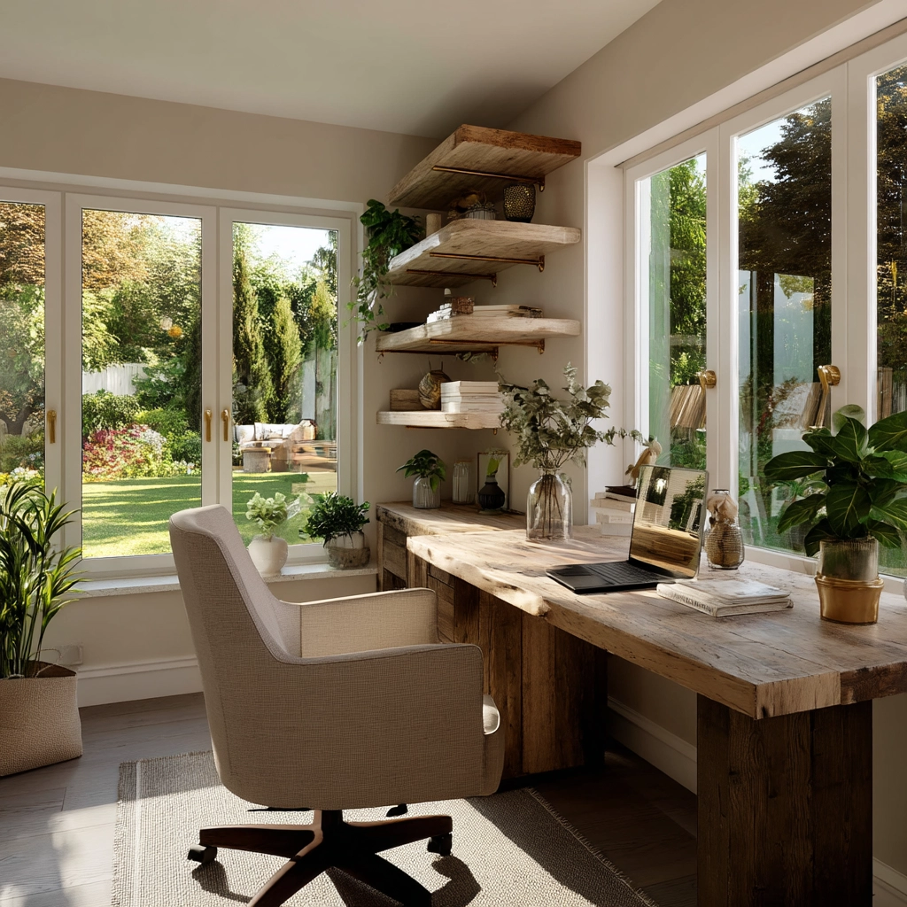 Sunroom Office Ideas 56