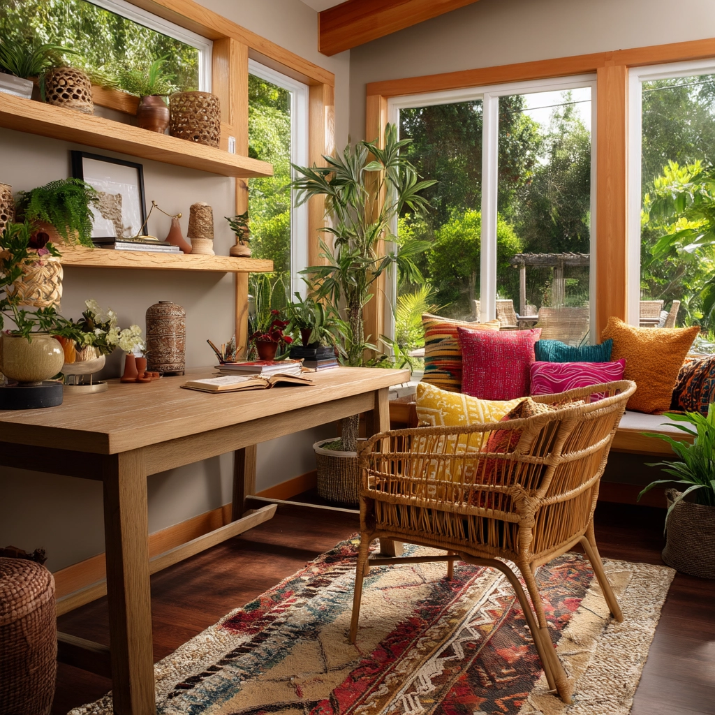 Sunroom Office Ideas 58