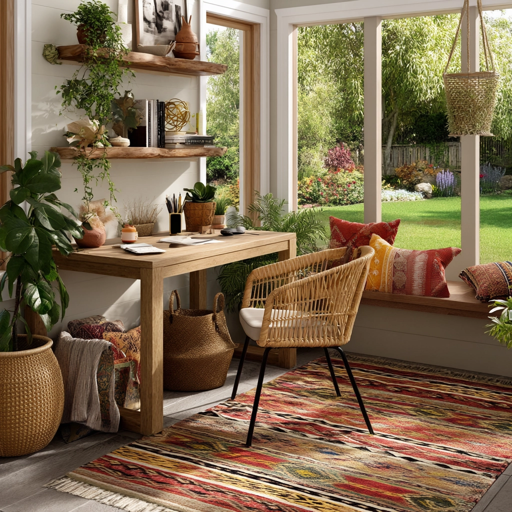 Sunroom Office Ideas 59