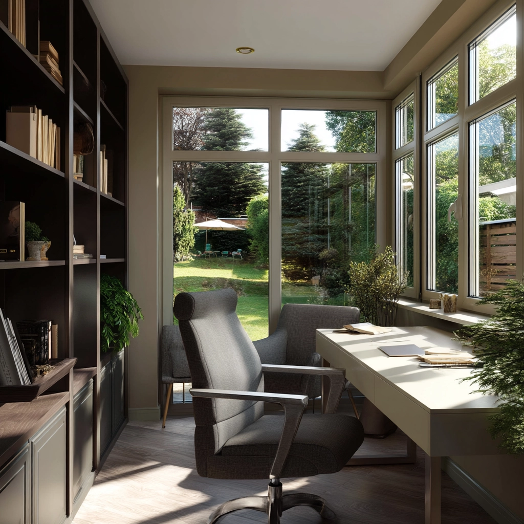 Sunroom Office Ideas 62