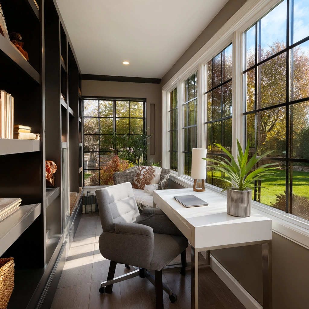 Sunroom Office Ideas 63