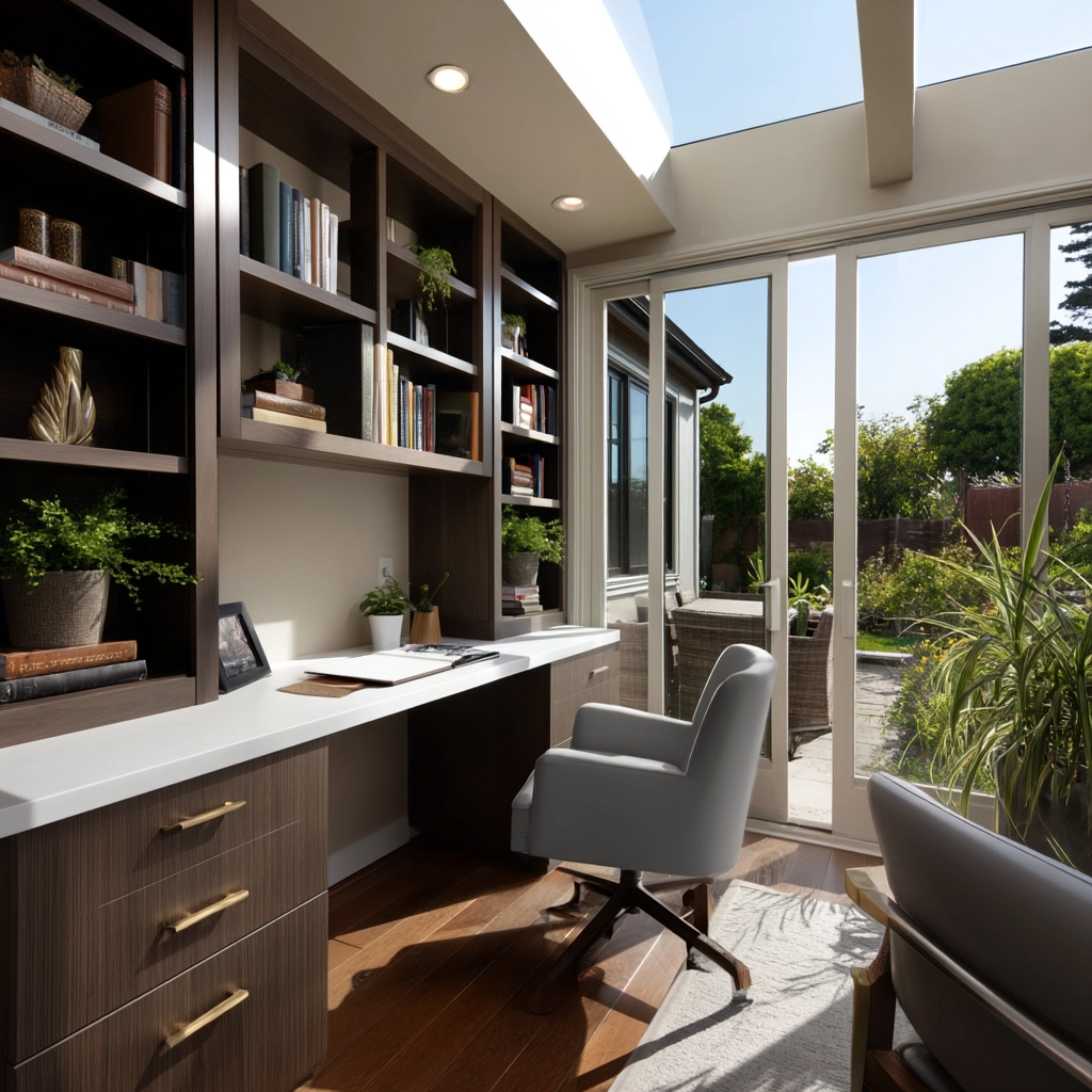 Sunroom Office Ideas 64