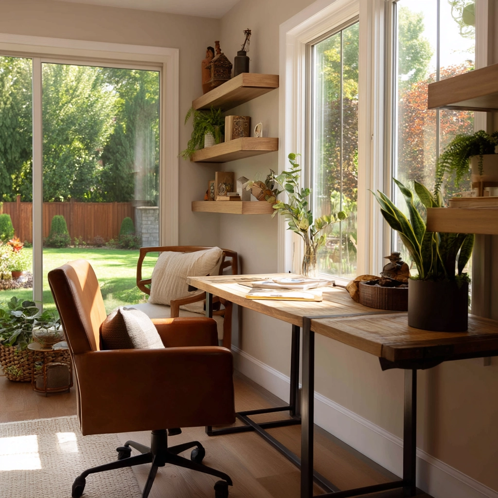 Sunroom Office Ideas 68