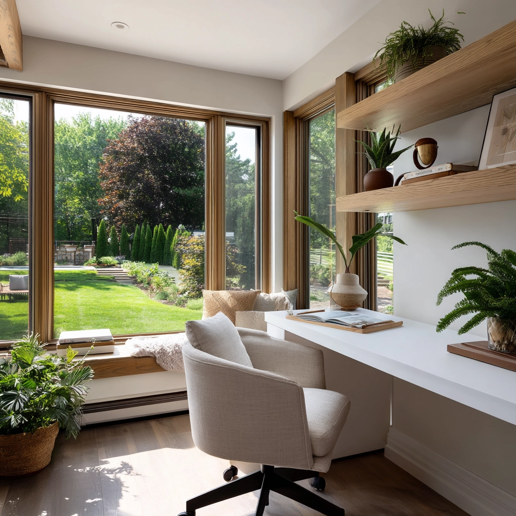 Sunroom Office Ideas 69