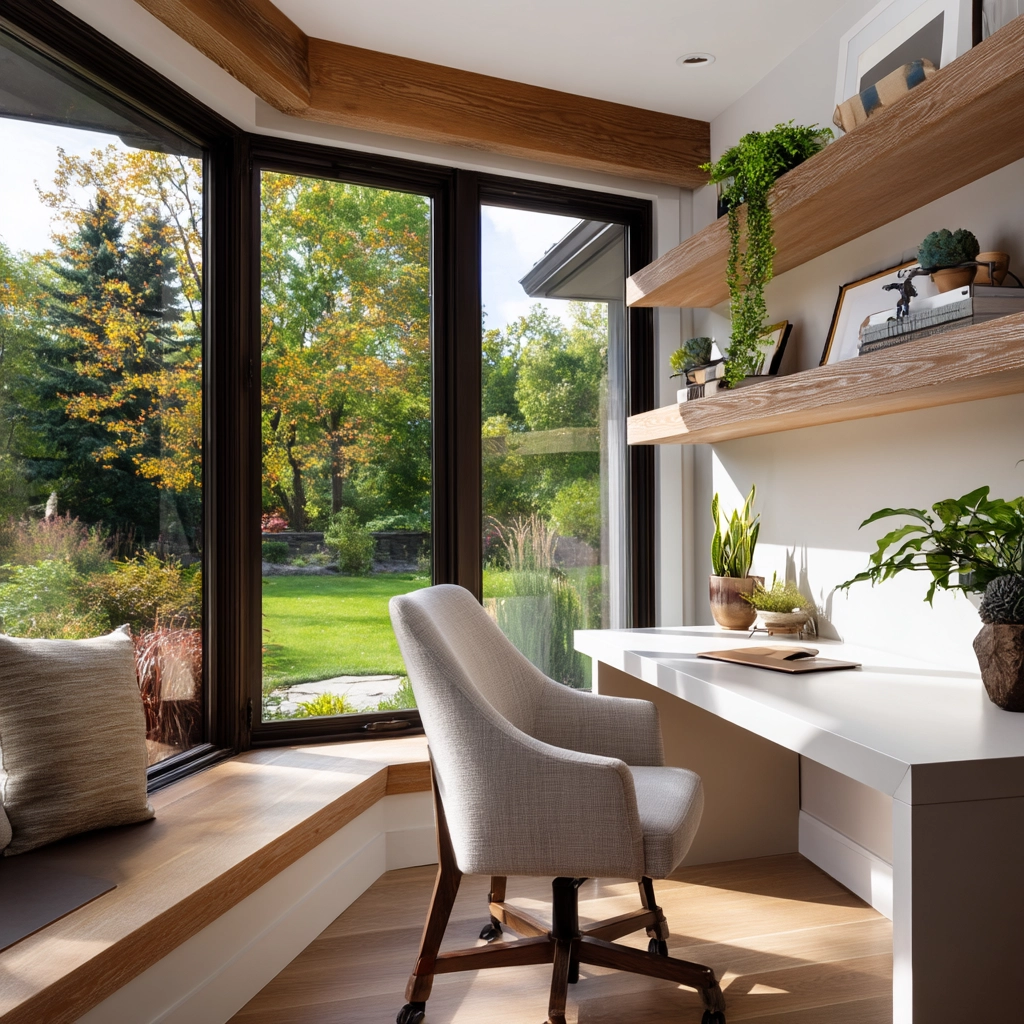 Sunroom Office Ideas 72