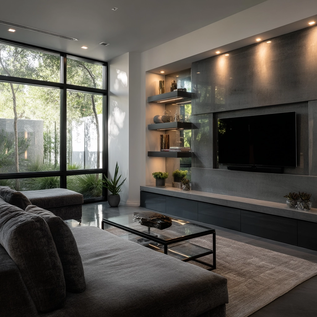 Tv Wall Ideas Living Room 45