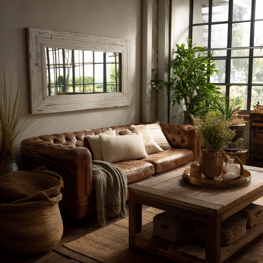 Wall Mirror Ideas Living Room 10