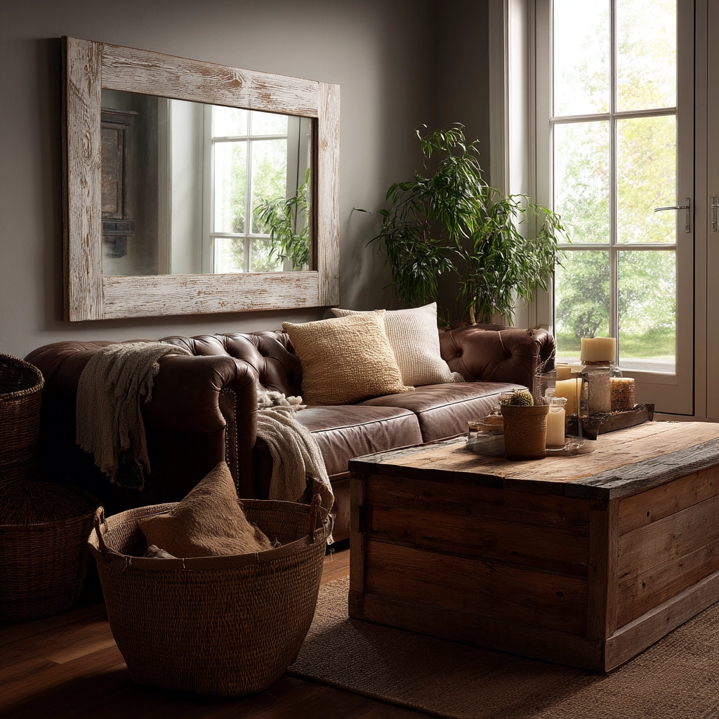 Wall Mirror Ideas Living Room 11