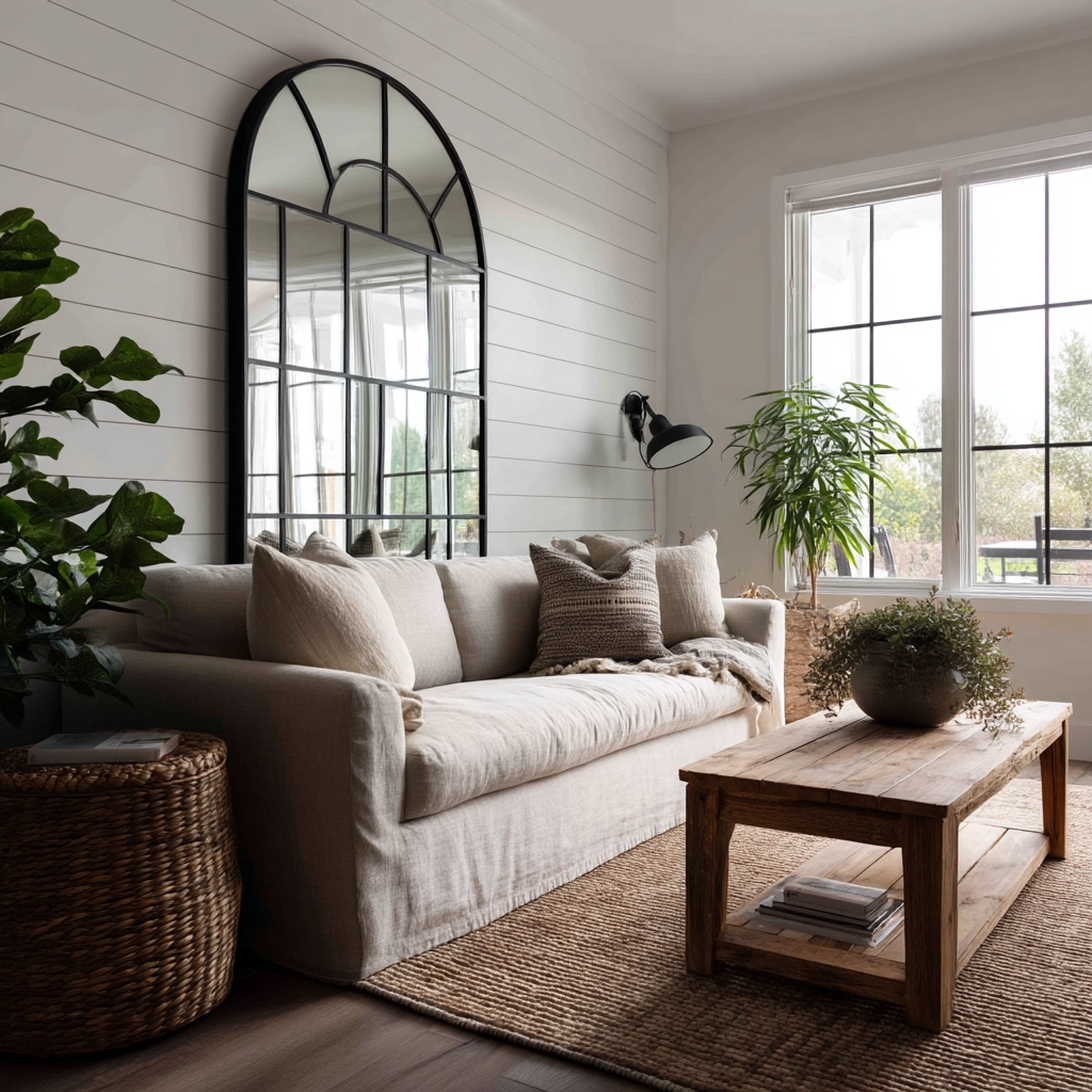 Wall Mirror Ideas Living Room 14