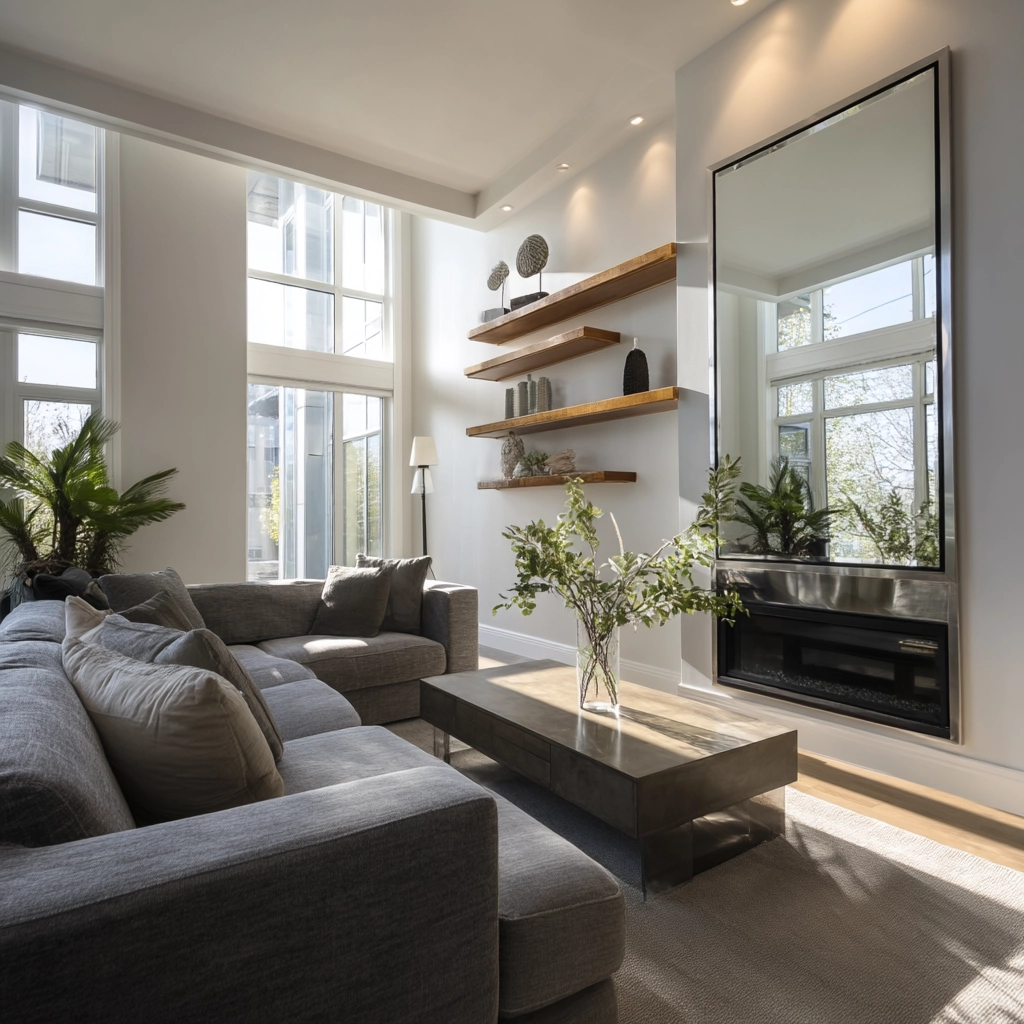 Wall Mirror Ideas Living Room 3