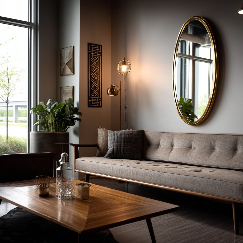 Wall Mirror Ideas Living Room 33