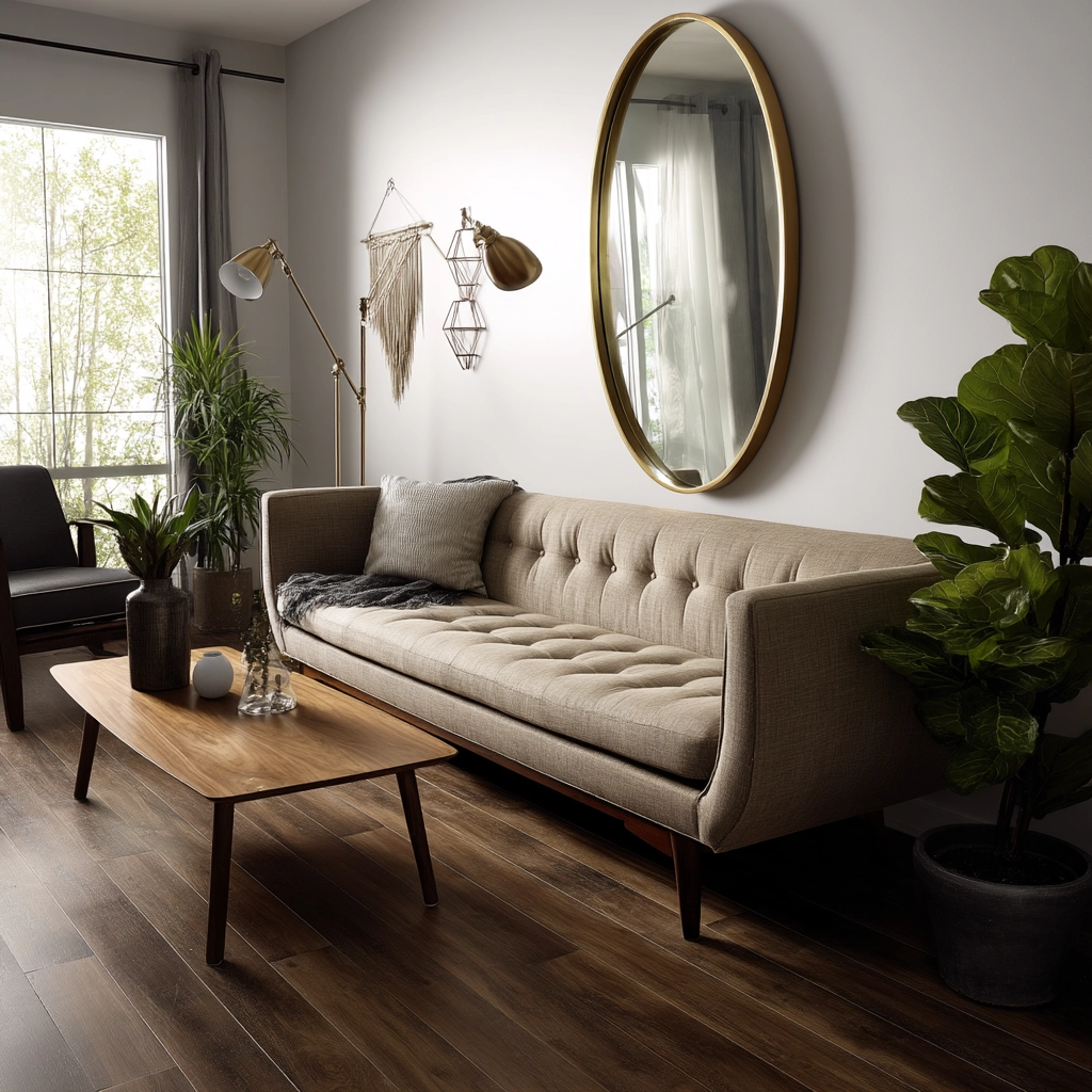 Wall Mirror Ideas Living Room 35