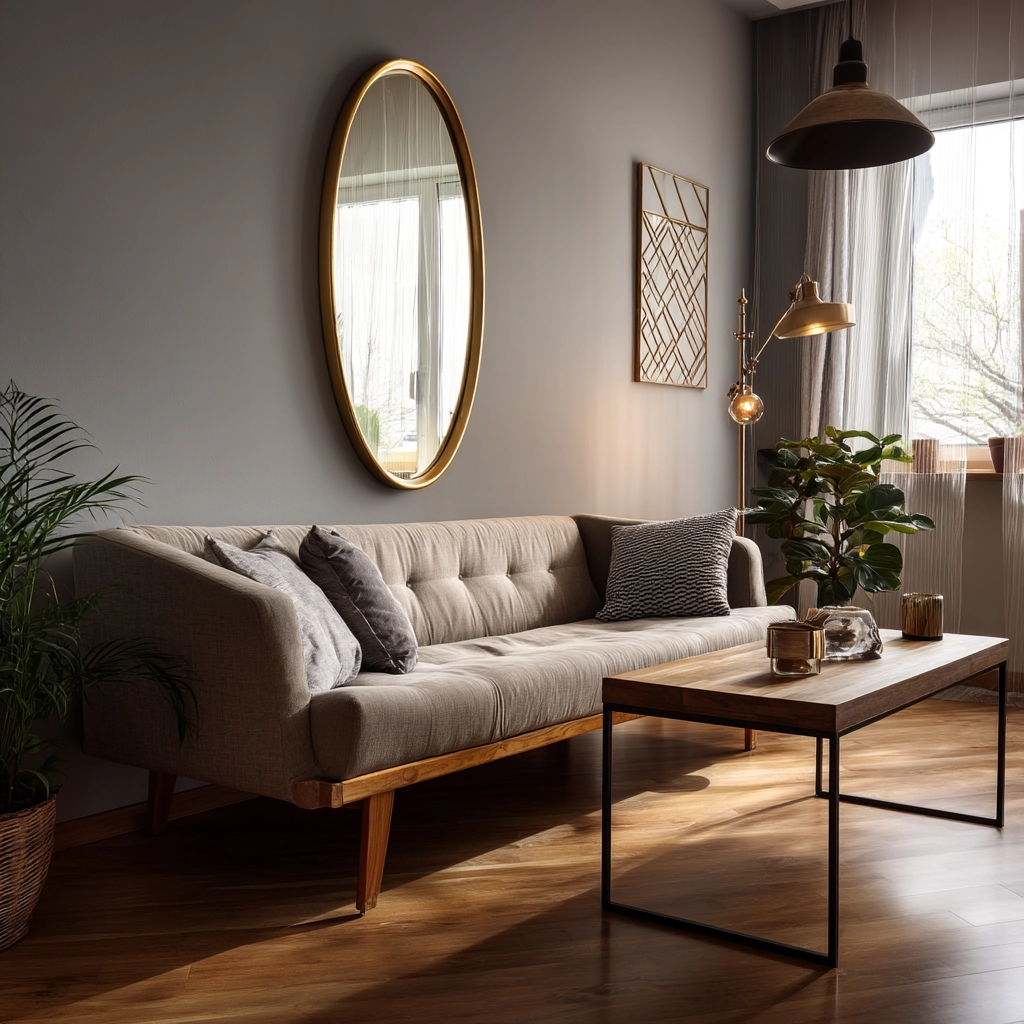 Wall Mirror Ideas Living Room 36